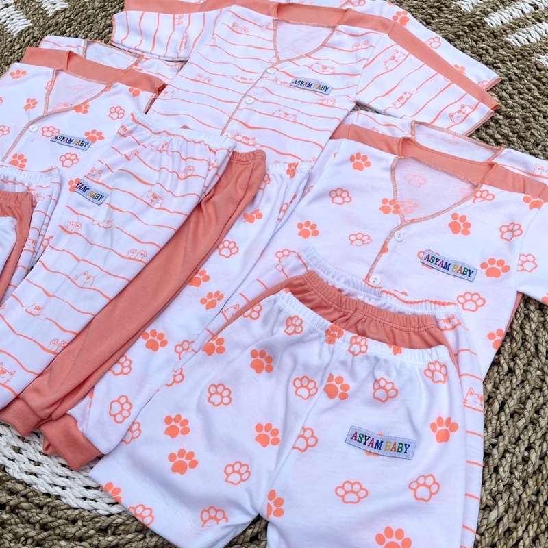 PROMO 7.7 18 Pcs Baju Bayi Celana Bayi Setelan Bayi Baju Bayi Newborn Baju Bayi Baru Lahir Atasan Bayi Baju Bayi Murah Baju Bayi Lucu Baju Bayi Seri Salem DNW BABY