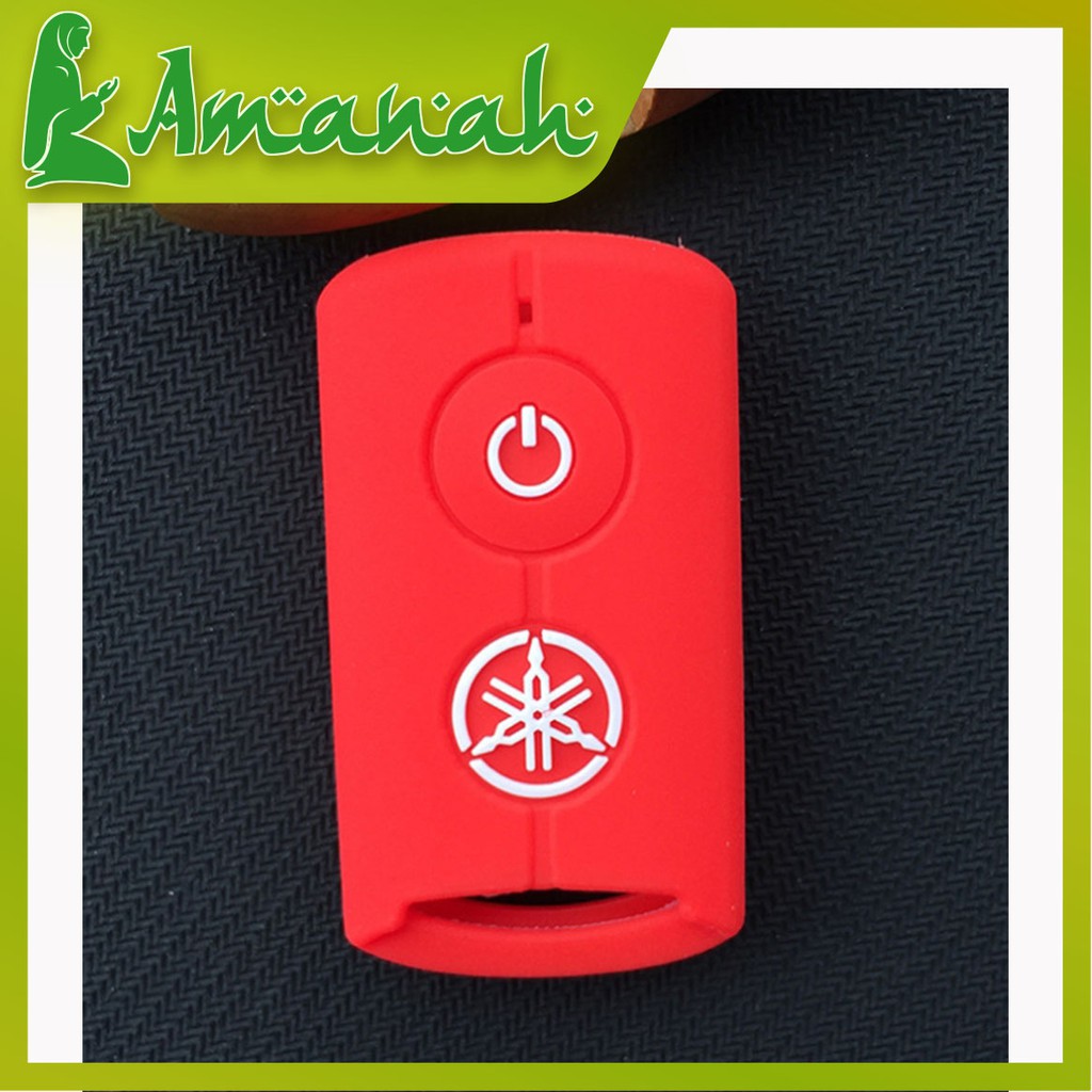 AS1643 Kondom Case Silikon Sarung Kunci Motor / Cover Remote Keyless Motor Yamaha NMAX AEROX XMAX