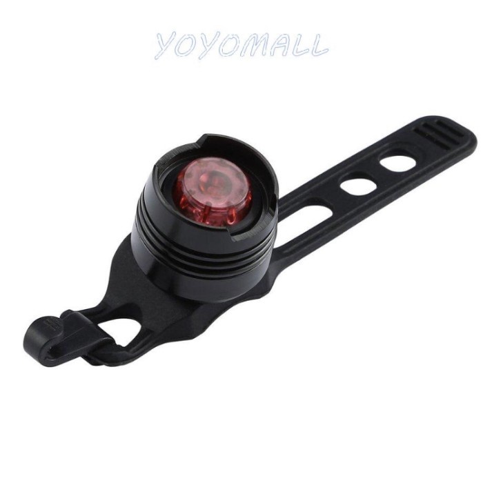 Lampu belakang sepeda led 3 mode anti air