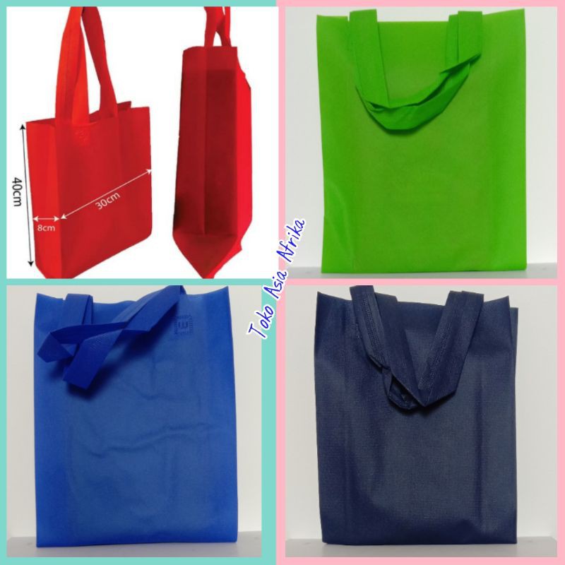 

GOODIEBAG SPUNBOND UK 30X40X10 / TAS SPUNBOND POLOS / TAS PROMOSI / HARGA LUSINAN