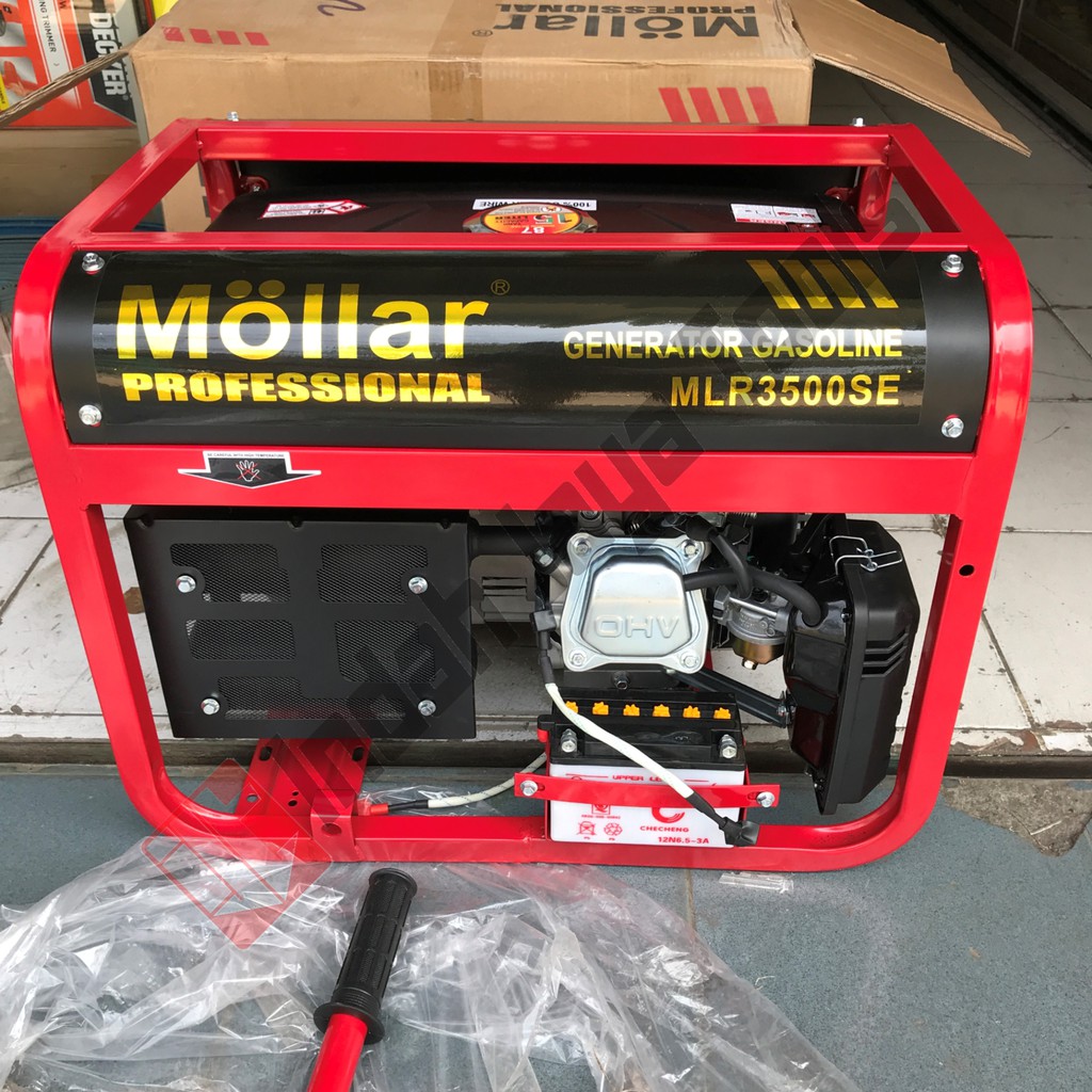 MOLLAR Genset Bensin 2200 Watt MLR 3500 SE - Generator