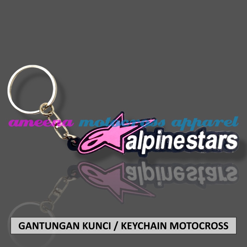 Gantungan Kunci Motocross - Keychain Trail MX - Gantungan Kunci Trabas - Keychain Enduro - Souvenir Trail - Keychain Souvenir  - AS002