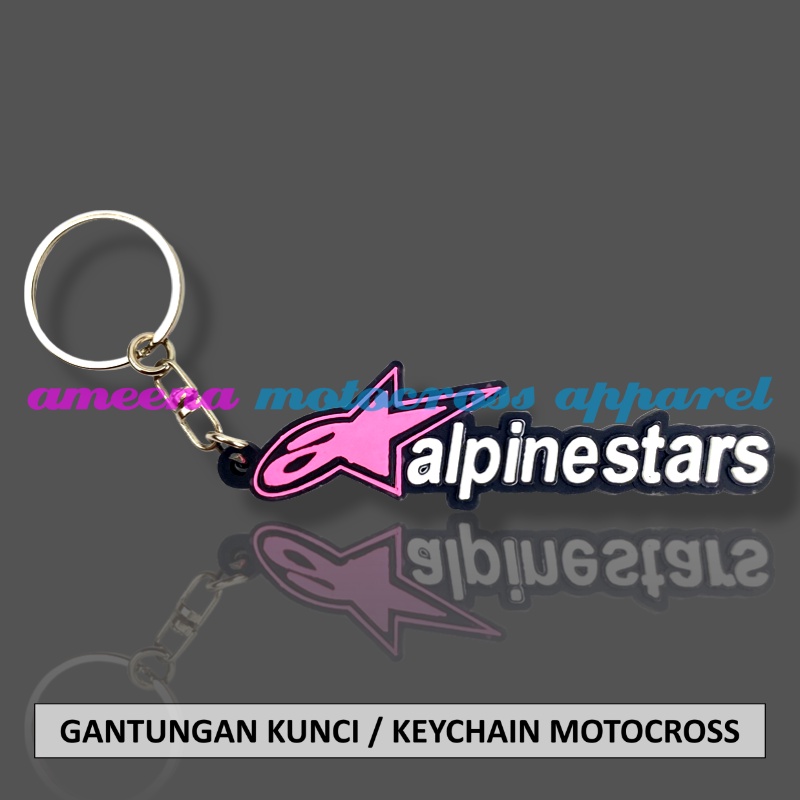 Gantungan Kunci Motocross - Keychain Trail MX - Gantungan Kunci Trabas - Keychain Enduro - Souvenir Trail - Keychain Souvenir  - AS002