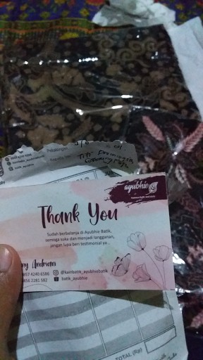 Batik Sogan Halus Batik Pekalongan Mix Brokat Cord Cantik