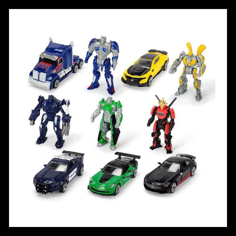 New Majorette Transformers M5 Autobot Drift Robot Action Figure Murah Meriah Al7