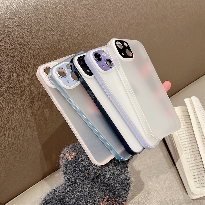 Soft case Bahan Metal Untuk iphone 11 13 12 pro max Xs max XR 7 8 plus Se20