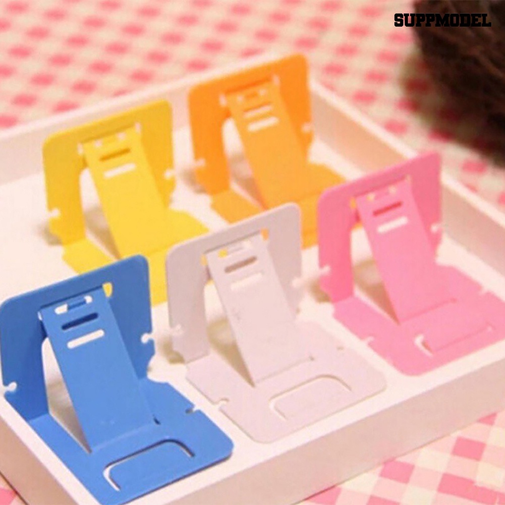Sdl 5Pcs Stand Holder Hp Universal Portable Bisa Dilipat Bahan Plastik