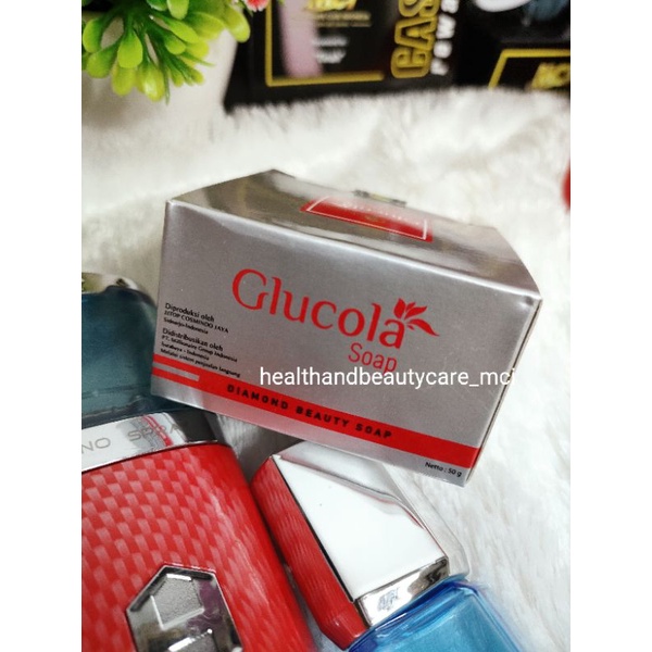 Glucola Soap mci|sabun untuk muka berminyak