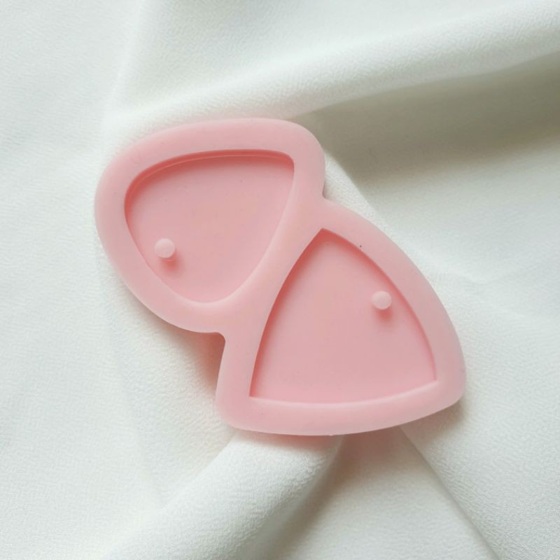 Guitar pick resin keychain mold cetakan epoxy craft gitar pick DIY