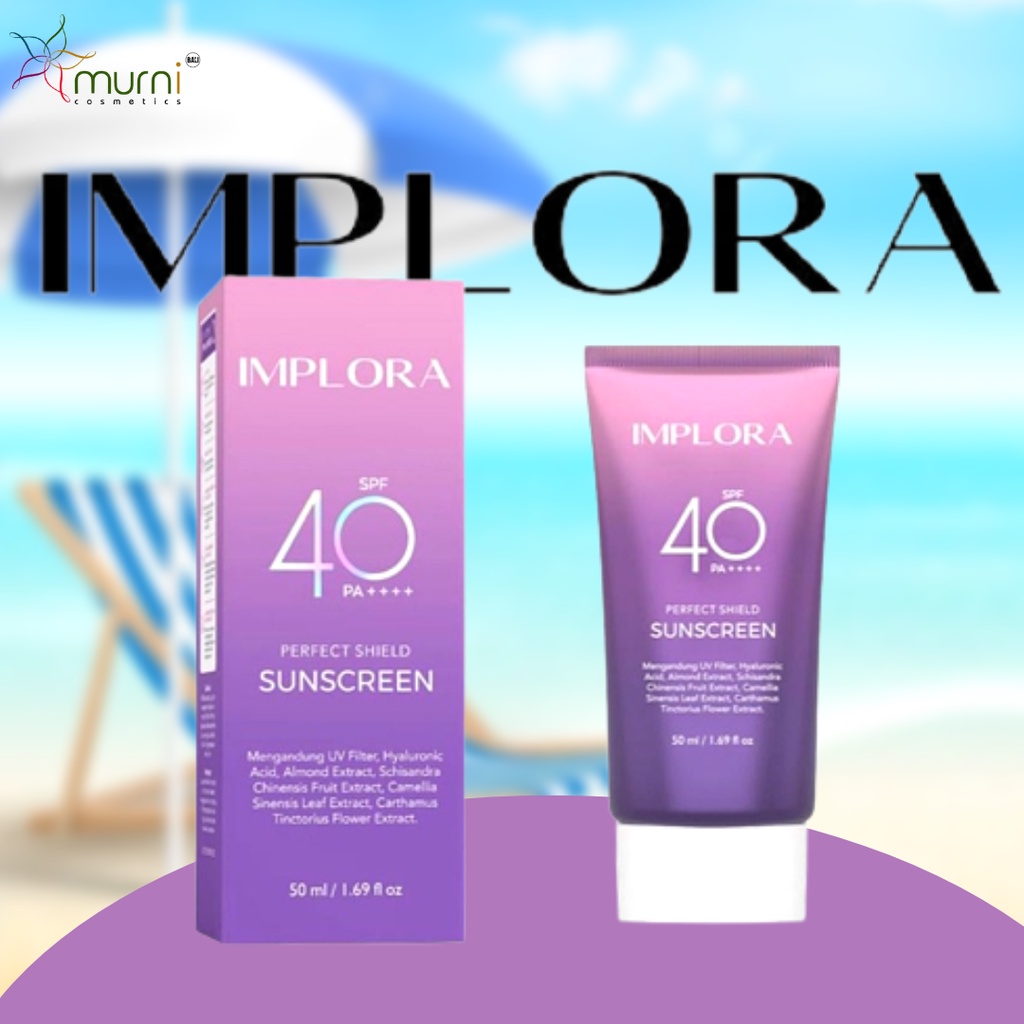 IMPLORA PERFECT SHIELD SUNSCREEN SPF40 PA++++ 50ML