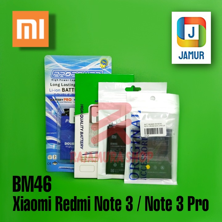 BATERAI XIAOMI REDMI NOTE 3 BATERAI BM46 BATERAI XIAOMI REDMI NOTE 3 PRO BATRE XIAOMI REDMI NOTE 3 B