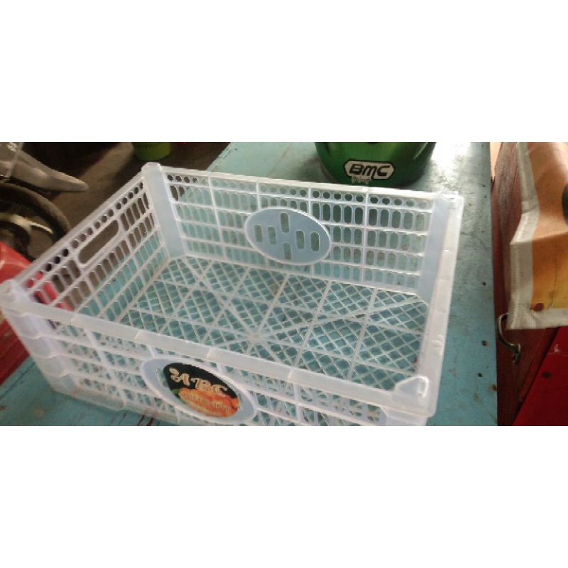 keranjang plastik buah bekas  (tipis)