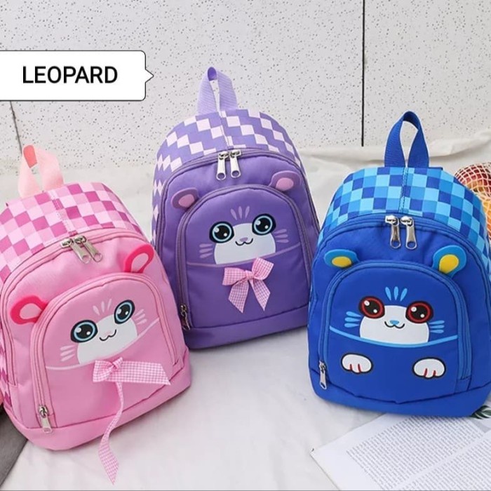 Tas Anak Perempuan Sekolah TK Paud - Ungu