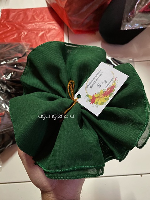 SUVERNIR SELENDANG BUNGA BALI TANPA CARD