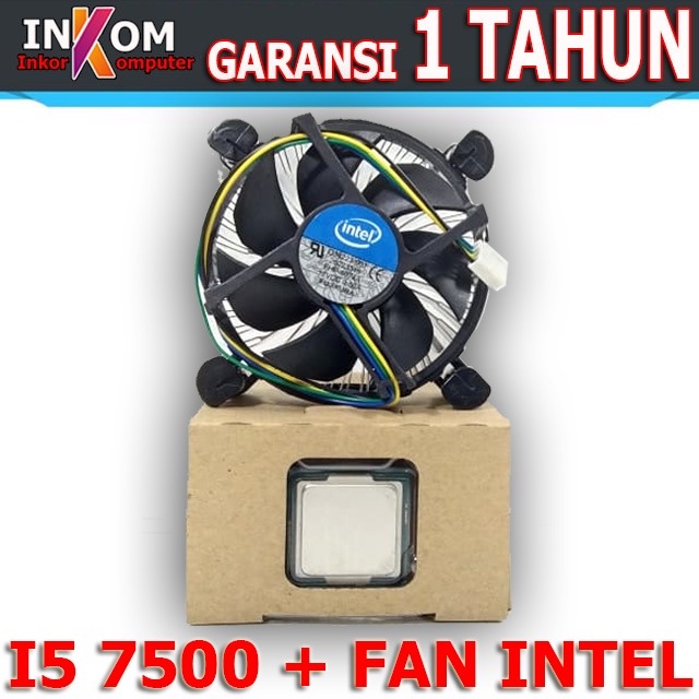 PROCESSOR INTEL CORE I5 7500 TRAY LGA 1151 PLUS FAN INTEL