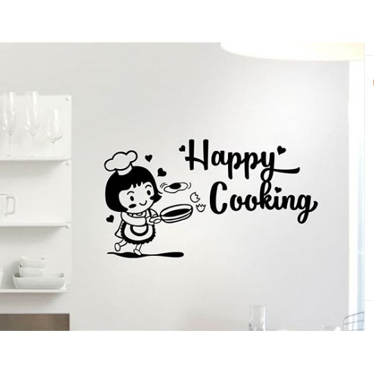 

Stiker Happy Cooking