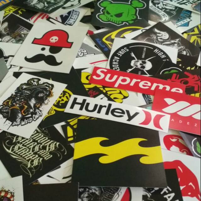 

STICKER SURFING/MERK MURAAAH!!