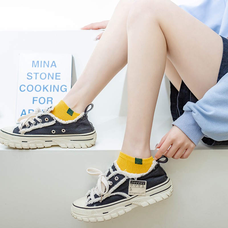 OT158 - KAOS KAKI WANITA PRIA KAOS KAKI FASHION KAOS KAKI ANKLE KAUS KAKI MURAH IMPORT COD-2