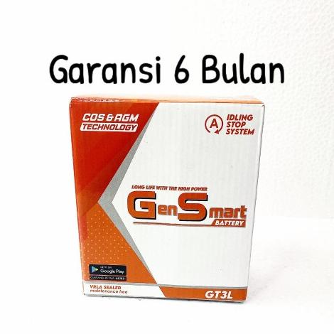 Aki Motor Rx king GT3L GM3 MTX3L GS gen smart aki kering electra87 dijamin