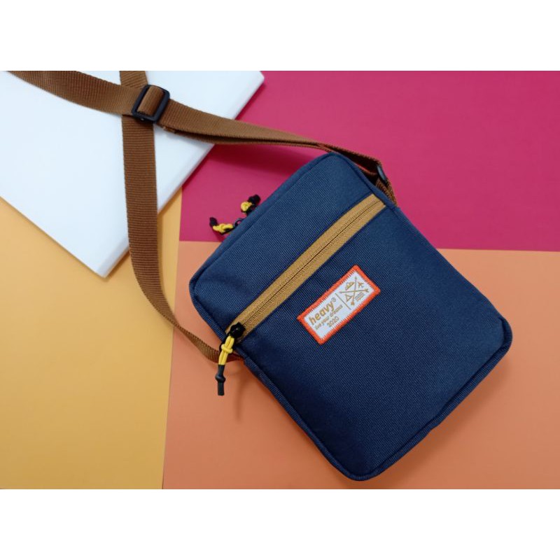 CROSS BODY BAG HEAVY . SLING BAG HEAVY POUCH . TAS SELEMPANG PRIA DISTRO
