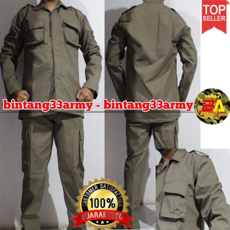 Ready Baju Seragam POL PP RIPSTOK