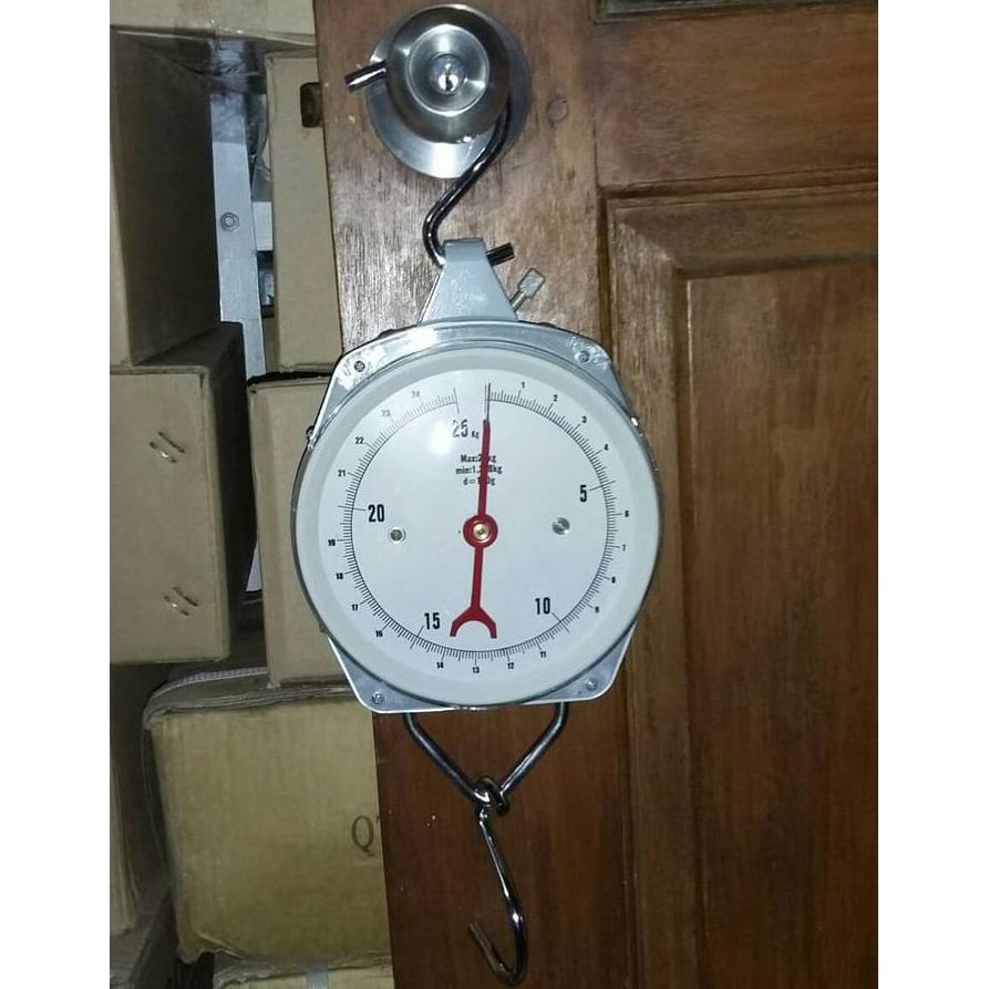 Timbangan Gantung Analog Jarum Manual 25Kg 25 Kg