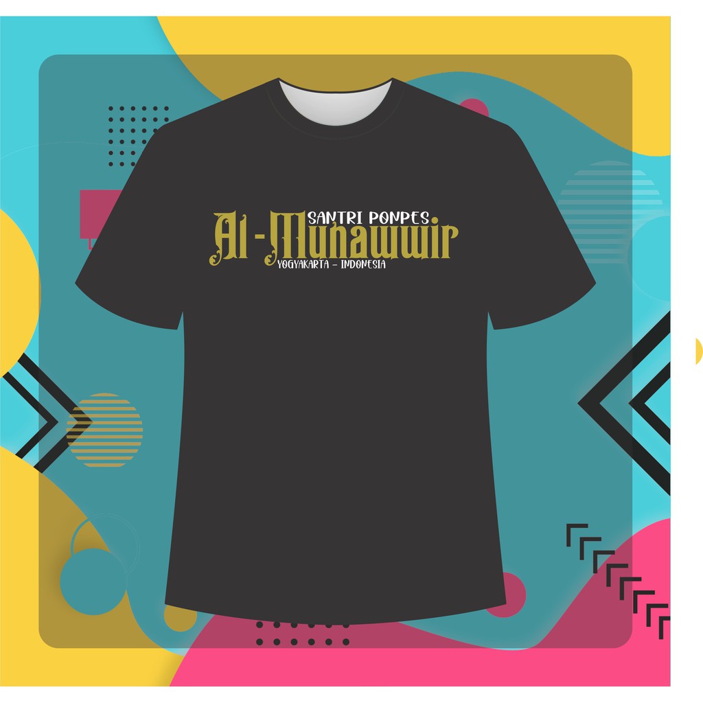 Kaos Santri Al Munawir - Kaos Santri Salafy