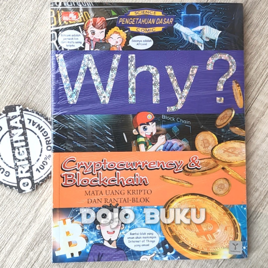 Buku Why? Cryptocurrency &amp; Blockchain - Mata Uang Kripto dan Rantai-Blok