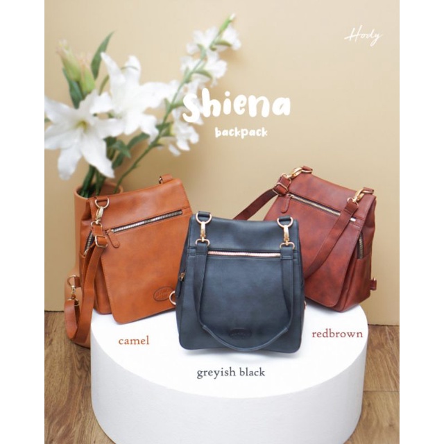 READY Shiena Backpack by Hody Tas 3 Fungsi Backpack Sling Bag Shoulder Bag Hody Bag Terbaru