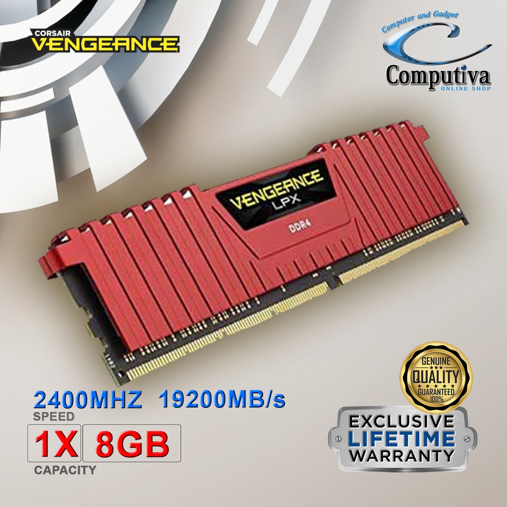 CORSAIR VENGEANCE LPX DDR4 8GB 2400MHz