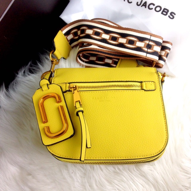 Marc By Marc Jacobs Gotham Nomad Leather Saddle Bag #MJ768 #02