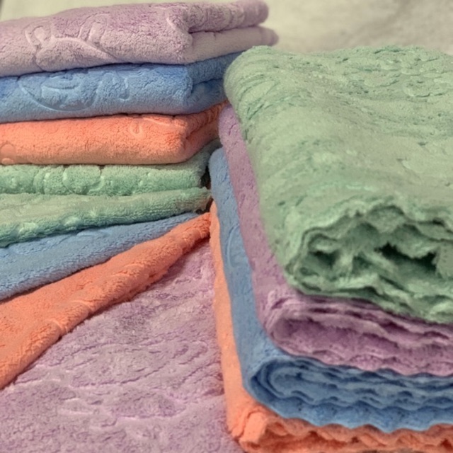 Lap saputangan handuk microfibre / microfiber 30x30 super lembut