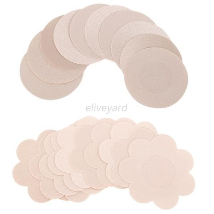 5 pair nipple cover pad self adhesive penutup puting