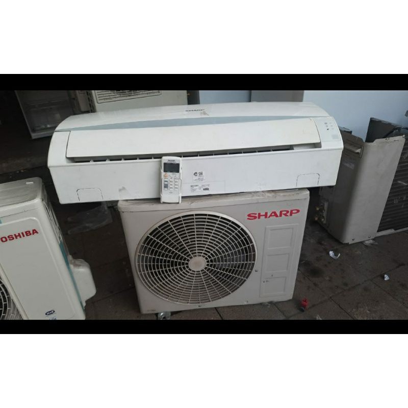 CUCI GUDANG AC SHARP AU A5MEY 1/2 PK Shopee Indonesia