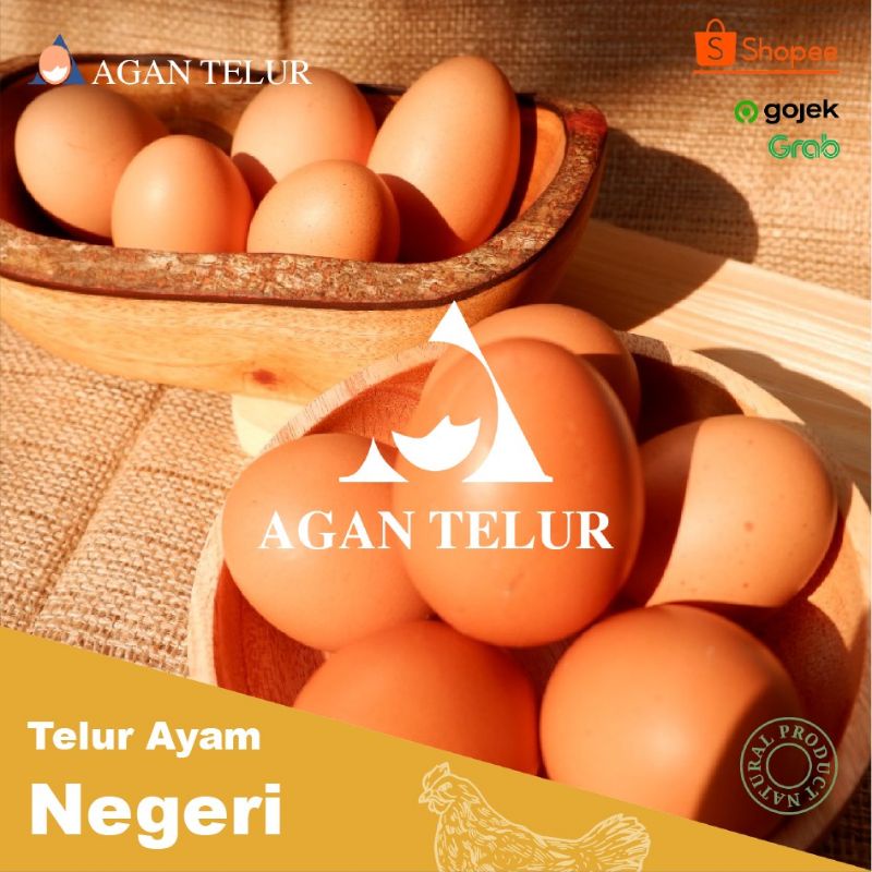 

TELUR AYAM NEGERI FRESH DAN TERMURAH PER KG (15-16 btr)