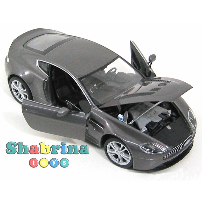 Diecast Miniatur Mobil Aston Martin V12 Vantage 1/24 - Welly