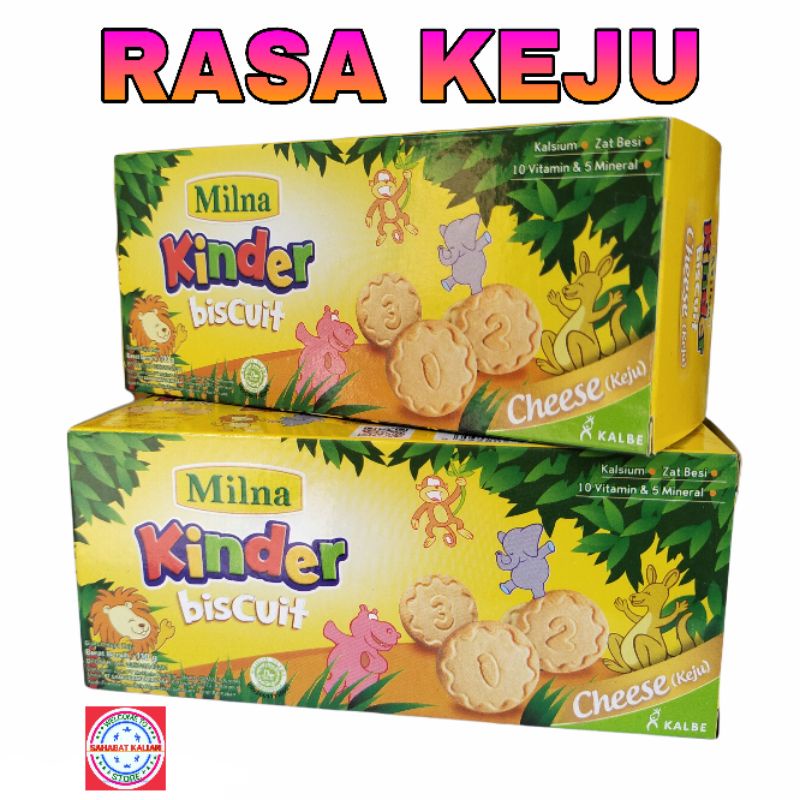 MILNA KINDER BISKUIT 110GR PER 1 BOX