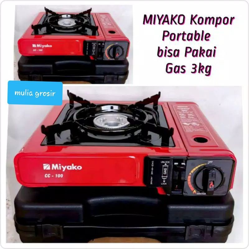 Kompor Portable Miyako 2in1 CC 100