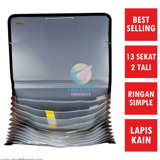 

Dompet Map Expanding File Plastik Tali Dokumen Nota Giro Folio Joyko Unit Diskon