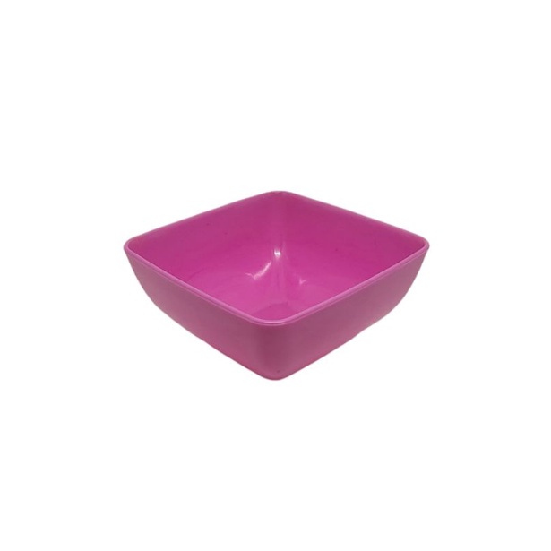 MANGKOK MAKAN KOTAK SEMI MELAMIN 6 PCS 103 MANGKOK PLASTIK