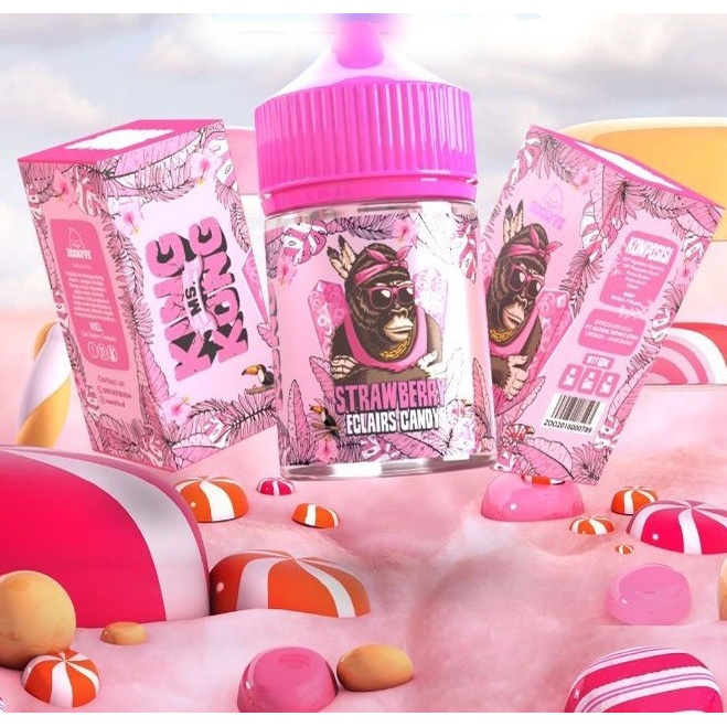 LIQUID MS. KINGKONG STRAWBERRY 60ML 3MG