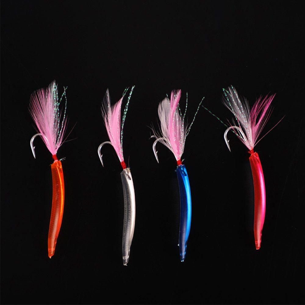 Preva 8Pcs/box Jepang Troli Memancing Umpan Ikan Biru Keras Gaya Baru Memancing Swimbait decoys