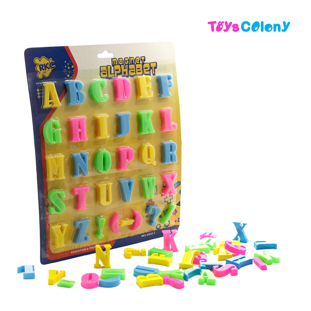 Mainan Edukasi Magnetic Alphabet + Tanda Baca Magnet RKC01017-1