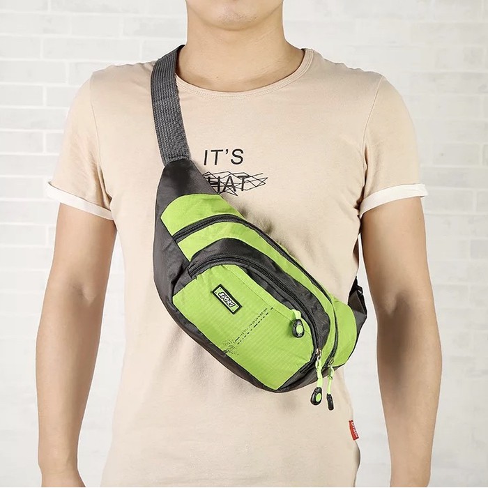 Tas Selempang Outdoor Unisex Tas Pinggang Waistbag 18505