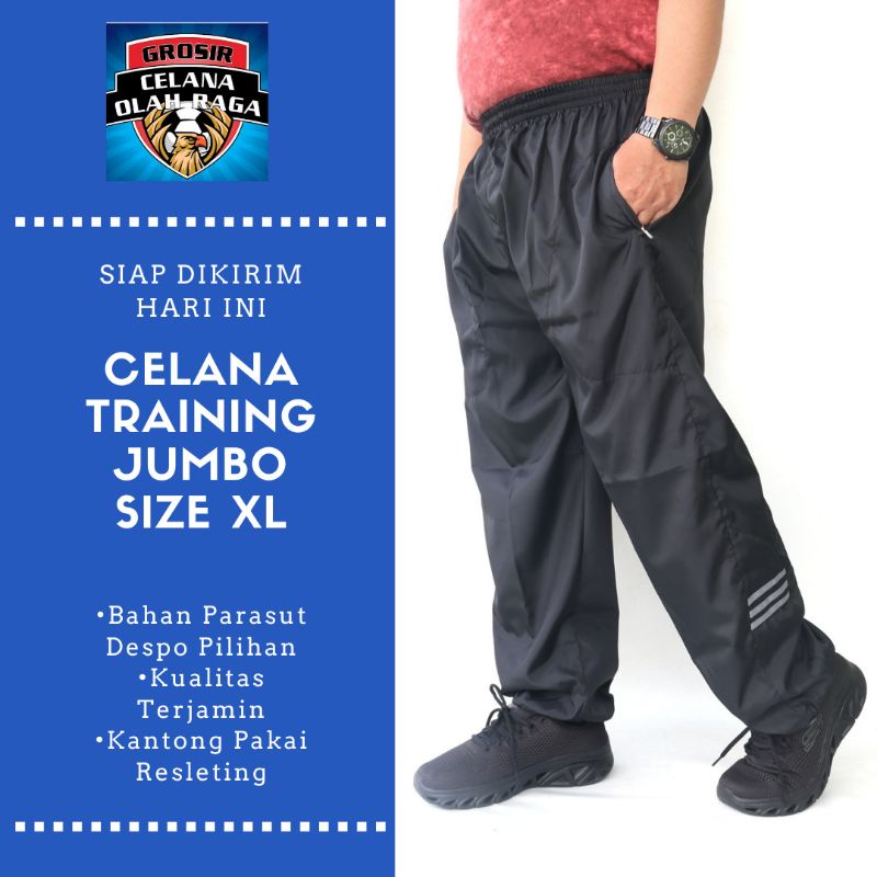 Celana Training Jumbo Celana Olahraga Big Size Celana Training Jumbo Celana Olahraga Big Size