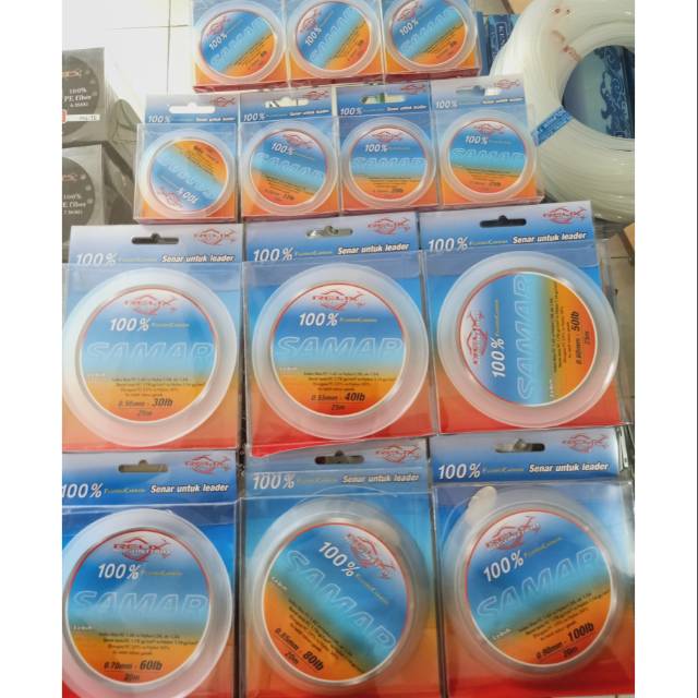 Senar Leader Relix Samar 100% Fluorocarbon