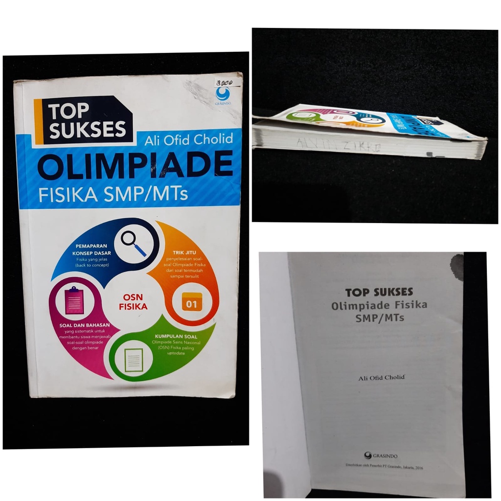 [PRELOVED] Buku Top Sukses Olimpiade Fisika SMP