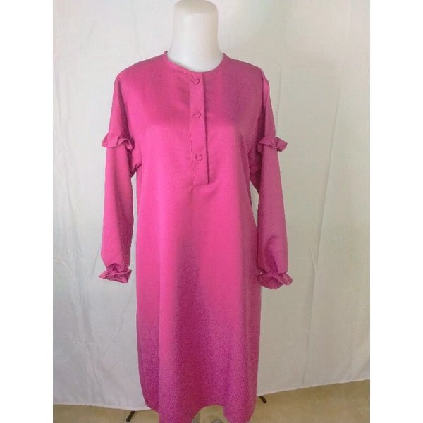 Tunik Dewasa V pink fanta