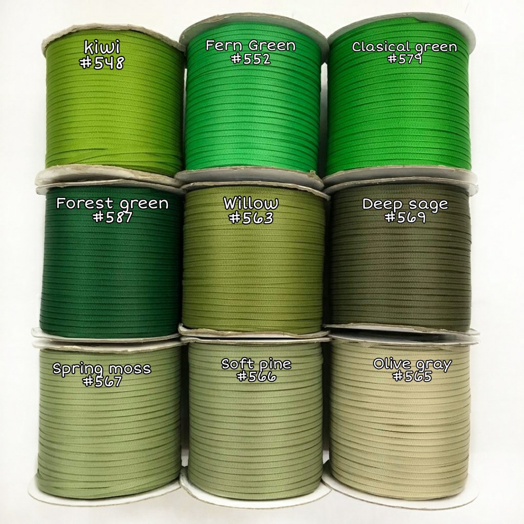 1 ROLL 350 YARD - 3 MM PITA GROSGRAIN IMPORT PREMIUM (1/8&quot;) | PITA KADO HAMPERS