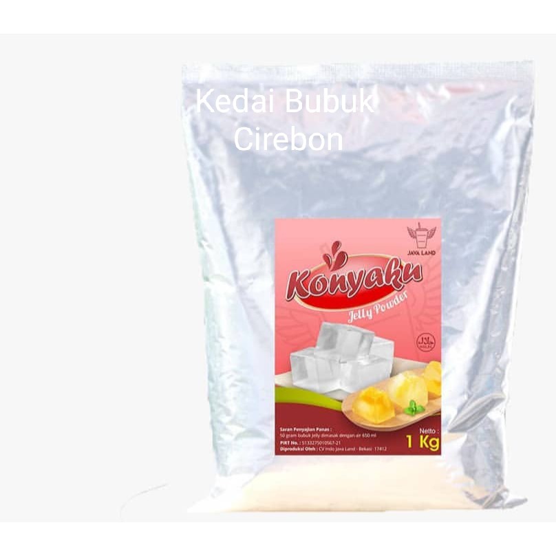 

Javaland Konyaku Jelly 1Kg | Topping Minuman Kekinian | Jely / Agar-agar premix